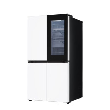 LG 디오스 오브제컬렉션 노크온 매직스페이스 냉장고(크림화이트/크림화이트)