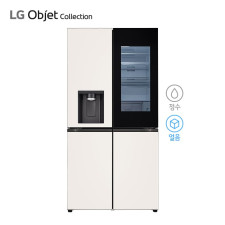 LG 디오스 오브제컬렉션 STEM 얼음정수 냉장고(노크온 매직스페이스) 820L