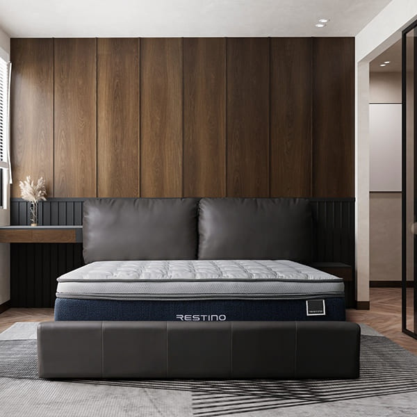 쿠쿠 레스티노 매트리스 LK + 레스티노 매트리스 프레임 LK (모던 그레이)