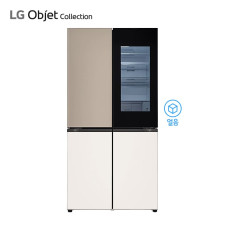 LG 디오스 오브제컬렉션 STEM 베이직 냉장고(노크온 매직스페이스) 860L