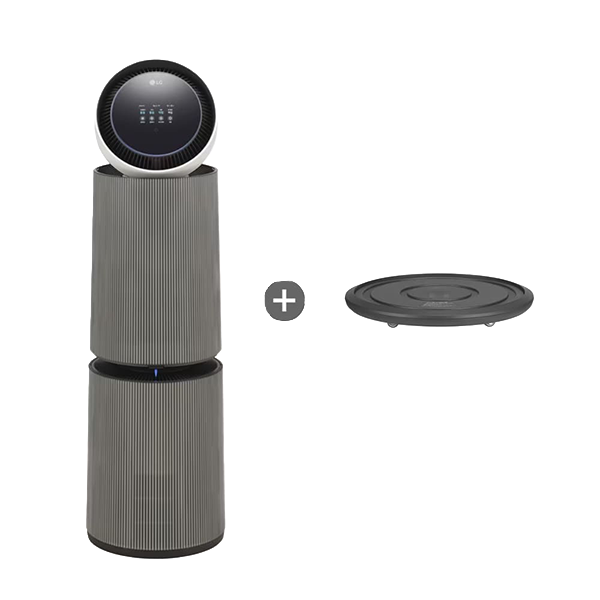 LG 퓨리케어 AI 오브제컬렉션 360˚ 공기청정기 M7 + 무빙휠 세트 35평형 2등급