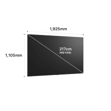 LG Micro RGB evo AI 217cm(86인치) TV
