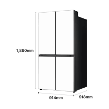 LG 디오스 AI 오브제컬렉션 냉장고 870L 1등급