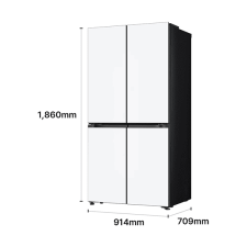 LG 디오스 AI 오브제컬렉션 STEM 베이직 냉장고 Fit & Max 635L 1등급