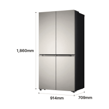 LG 디오스 AI 오브제컬렉션 STEM 베이직 냉장고 Fit & Max 635L 1등급